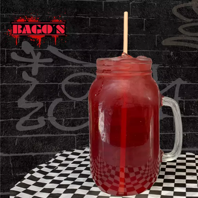 1/2 Lt. Agua de Jamaica.