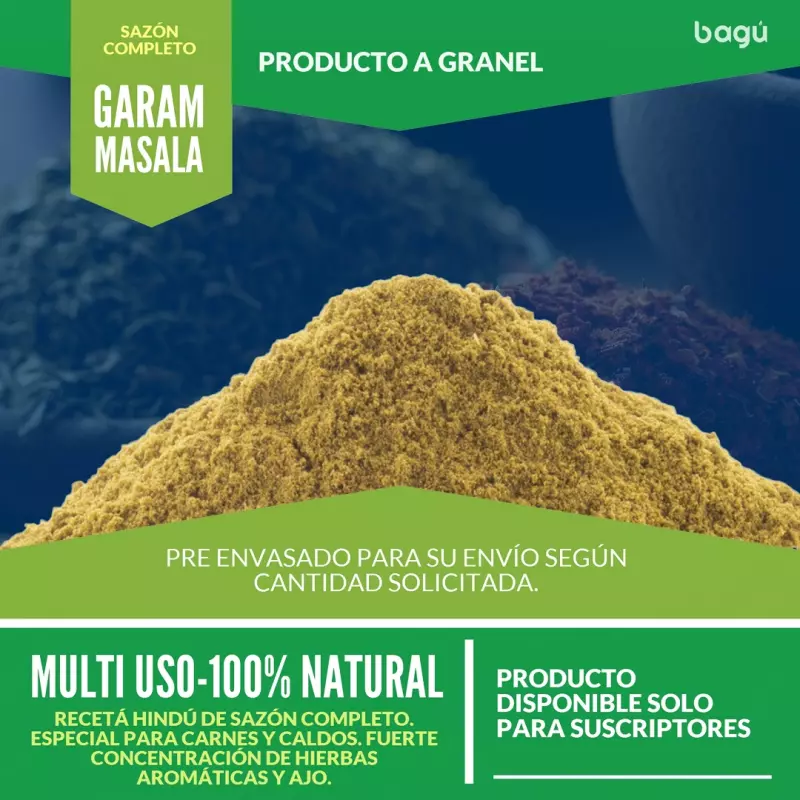 Sazón Completo Garam Masala ⏬