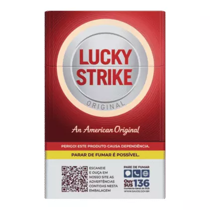Maço Lucky Strike Vermelho Original