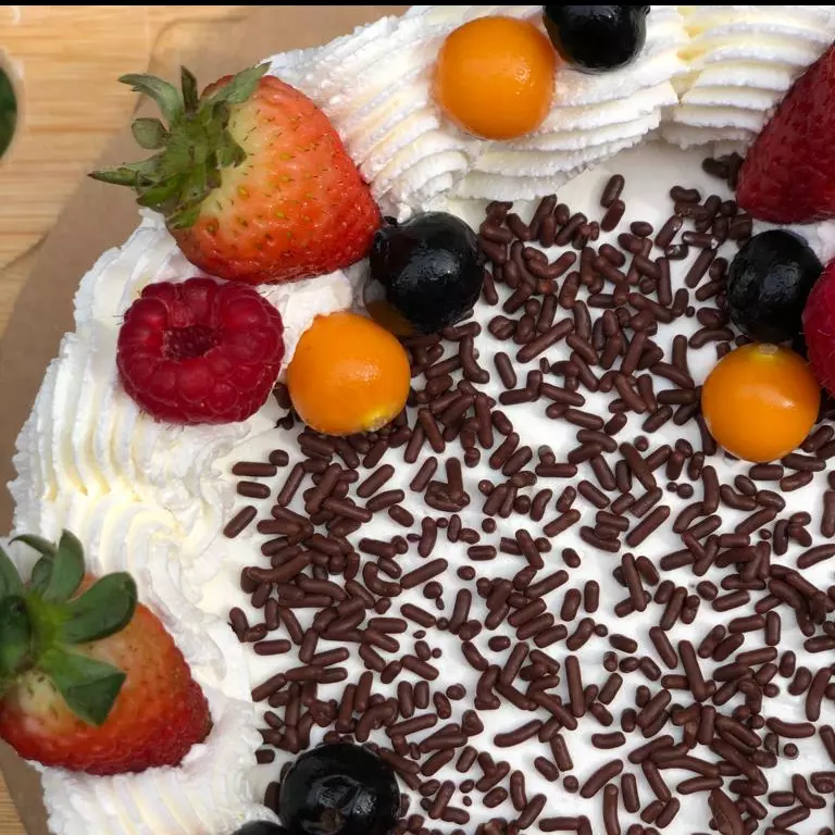 Queque de cumple VEGANO MASA MADRE