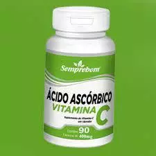 ÁCIDO ASCÓRBICO - VITAMINA C - 90 CÁPS