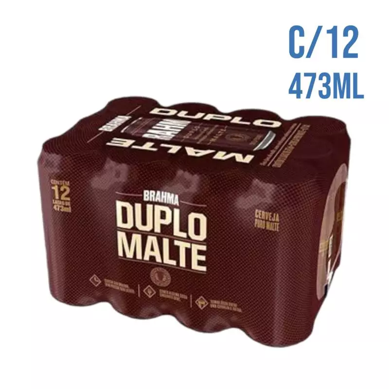 Latão 473ml de Brahma Duplo C/12