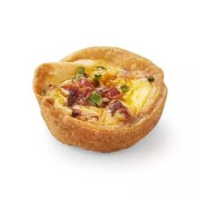 Quiche de Alho Poró com Bacon