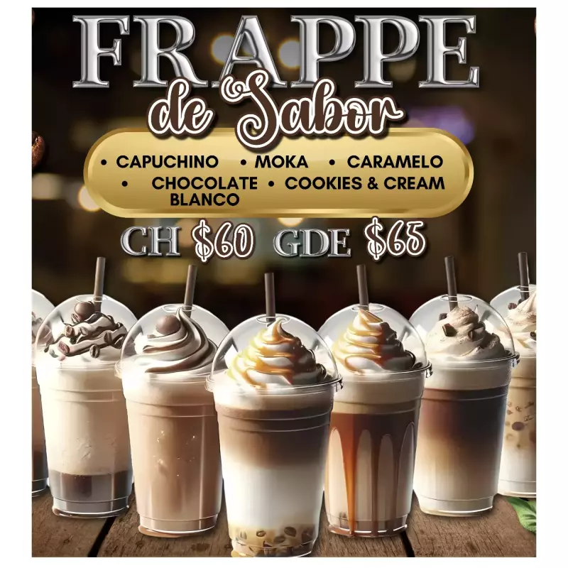 Frappe de sabor