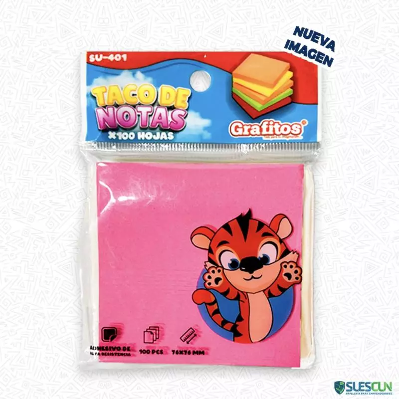 TACO ADHESIVO X100 GRAFITOS