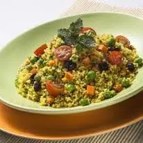 Couscous marroquino ao azeite de ger