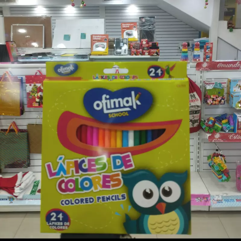 Creyones Ofimak 24 piezas