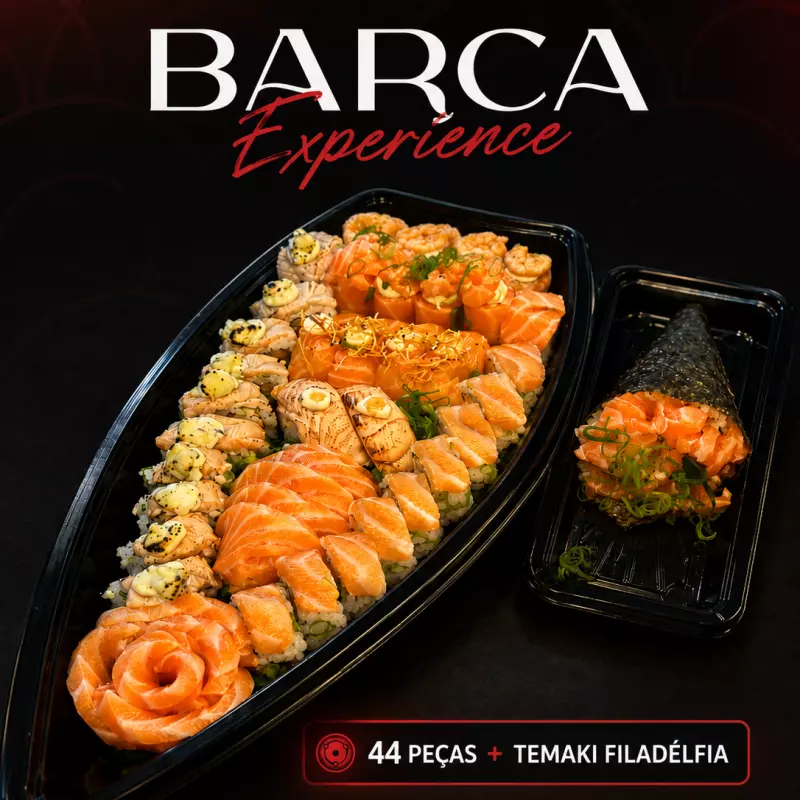 BARCA EXPERIENCE + TEMAKI FILADÉLFIA