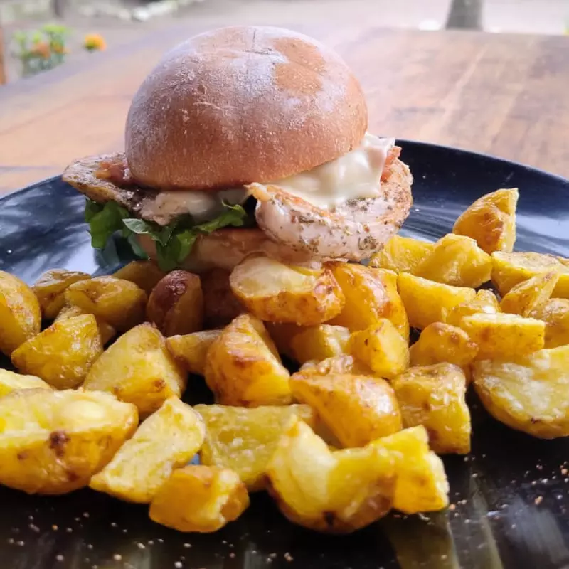 Hamburguesa de pollo