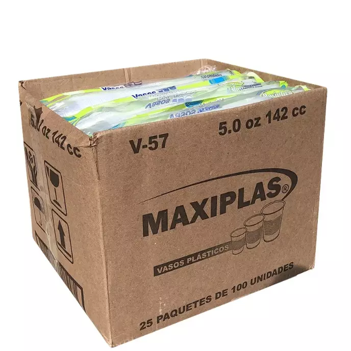 Vaso V57 5 oz MAXIPLAST