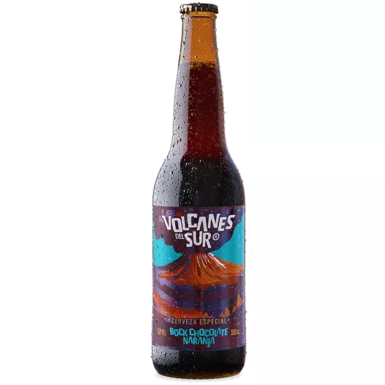 VOLCAN DEL SUR CHOCOLA NARANJA 650CC