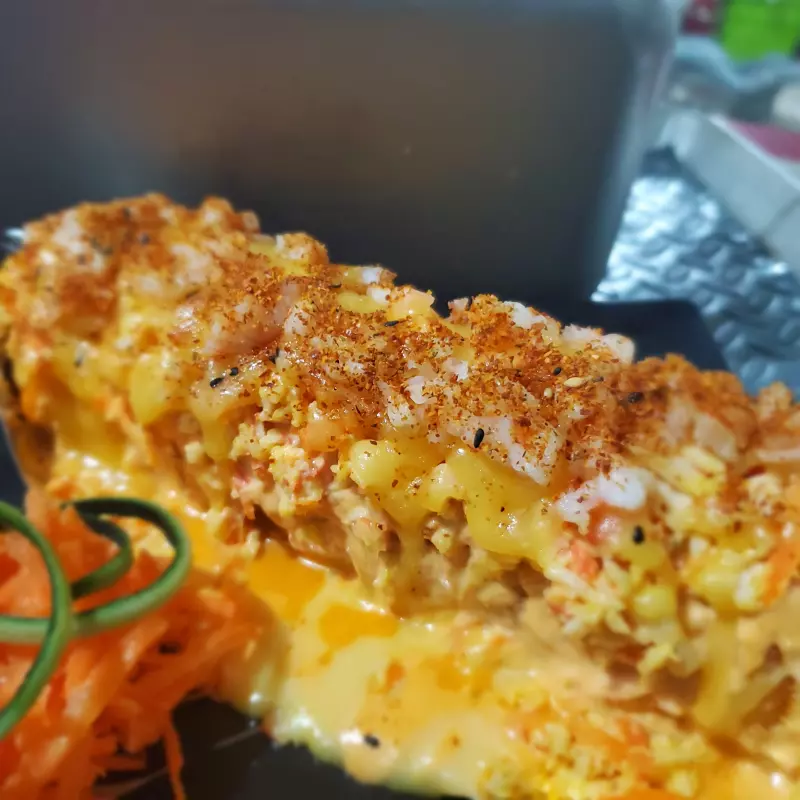 Camaroncito hot (horneado)