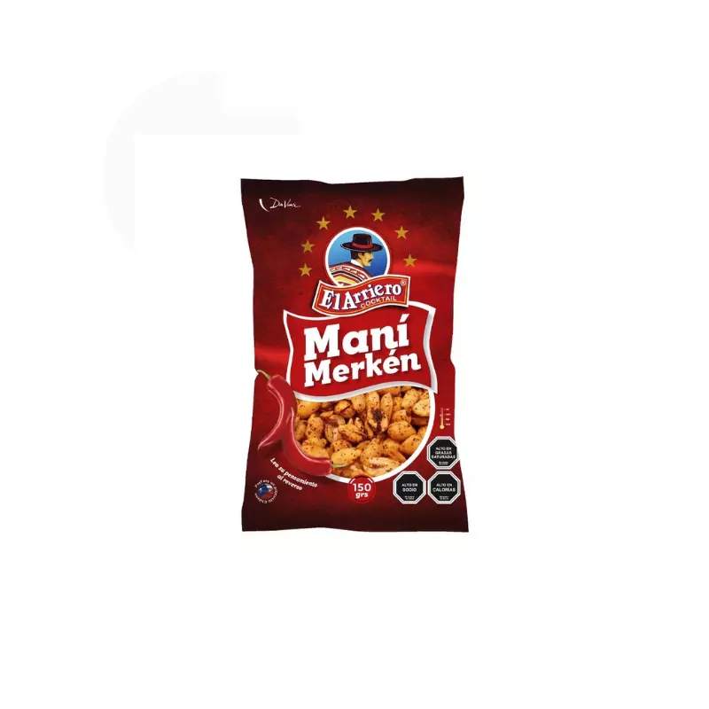 Mani con Merken 140 Grs El Arriero