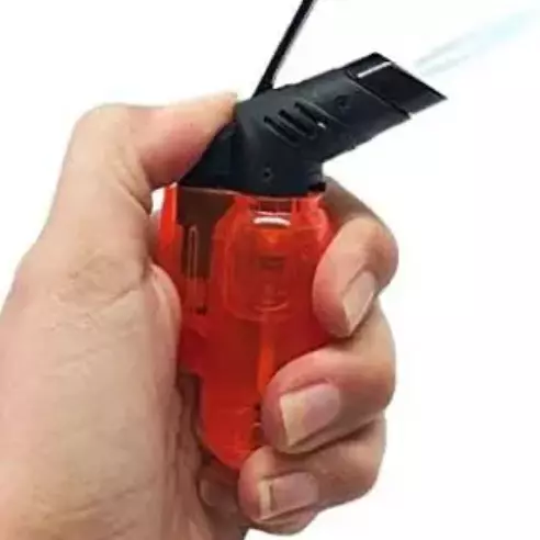 Mini maçarico e acendedor