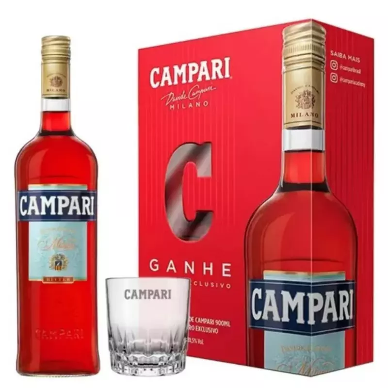 Kit Aperitivo Bitter Campari 778ml