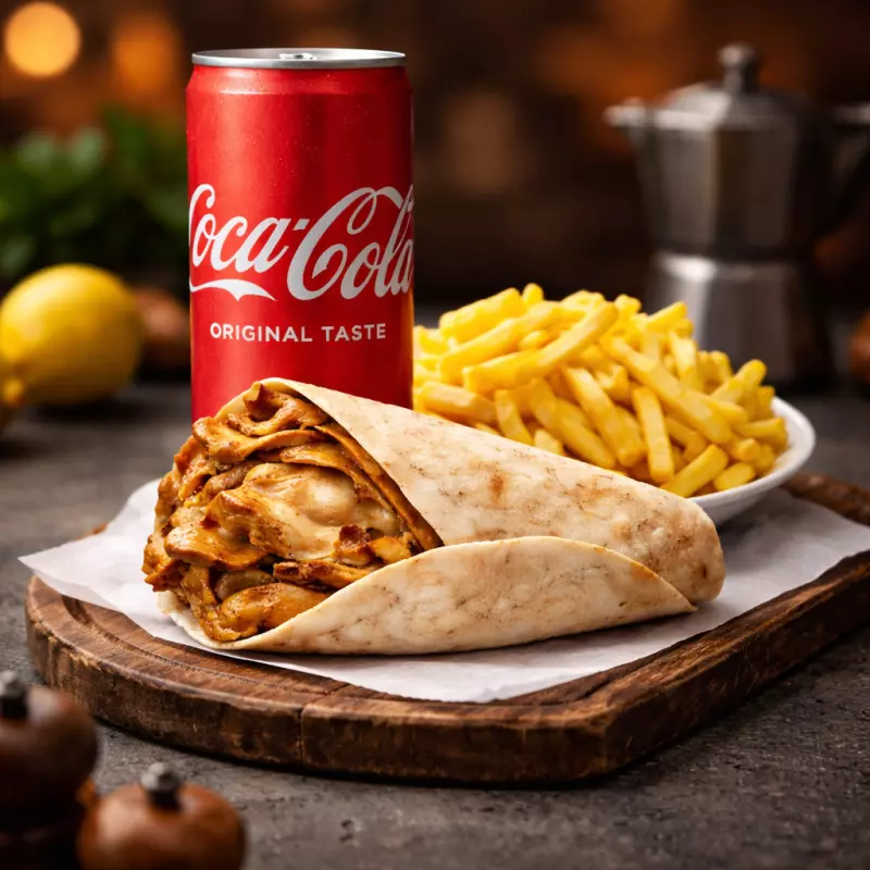 MENÚ KEBAB SOLO CARNE