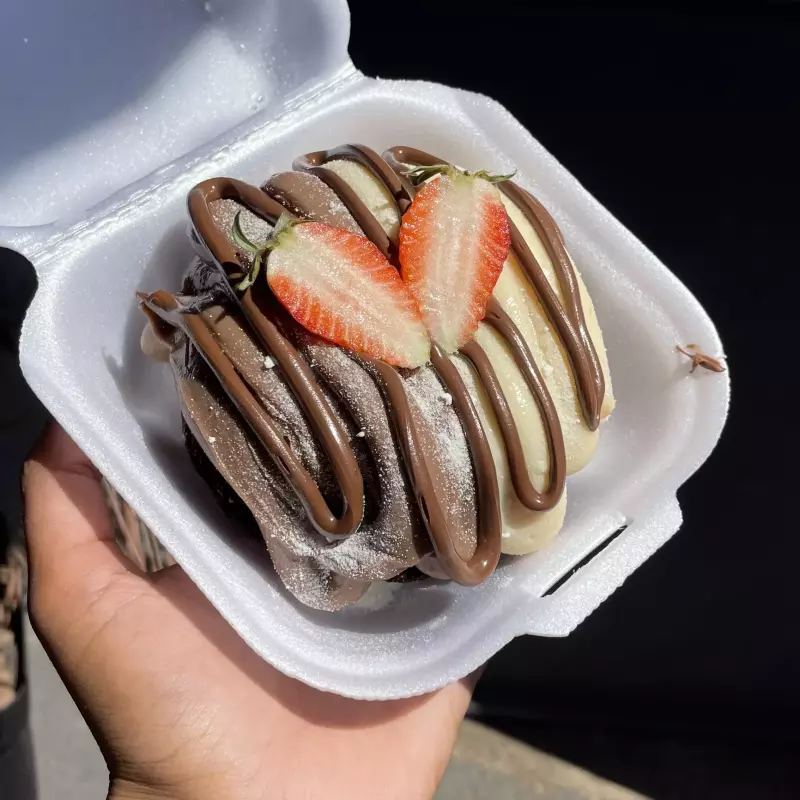 Bolo caseirinho dois amores