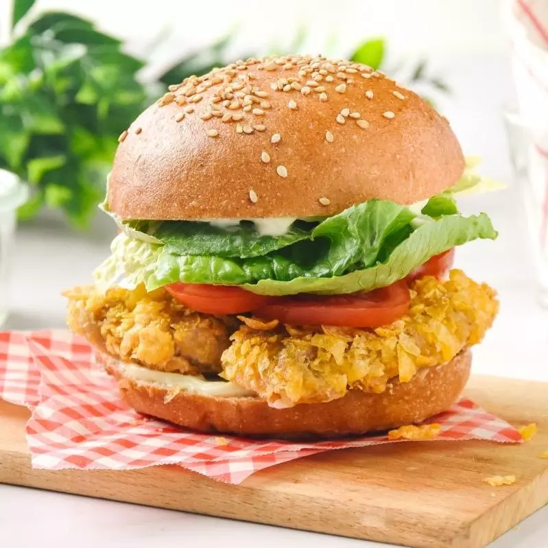 HAMBURGUESA POLLO KFC
