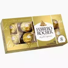 FERRERO ROCHER 100G - 8 UNIDADES
