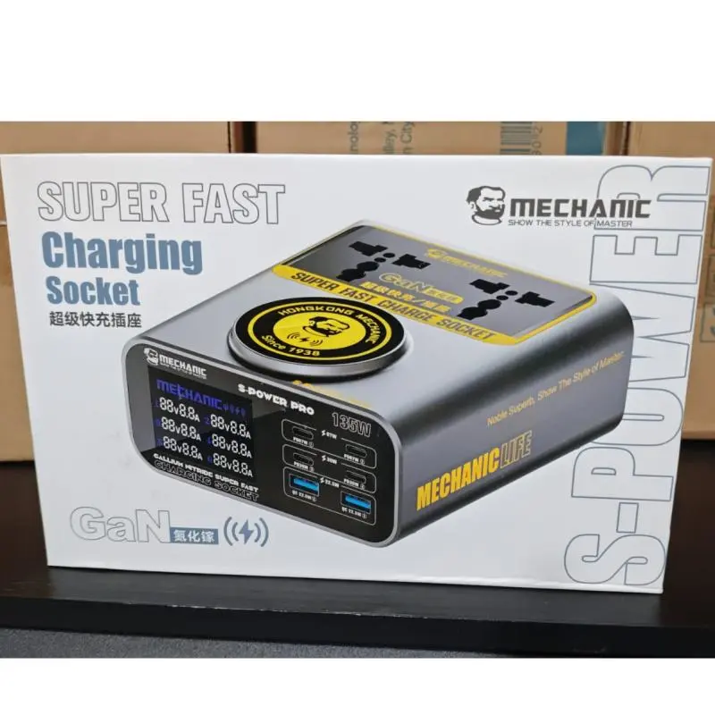 MULTICARGADOR MECHANIC S-POWER 9 PRO