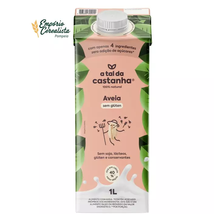 Leite de Aveia - Tal Castanha 1L