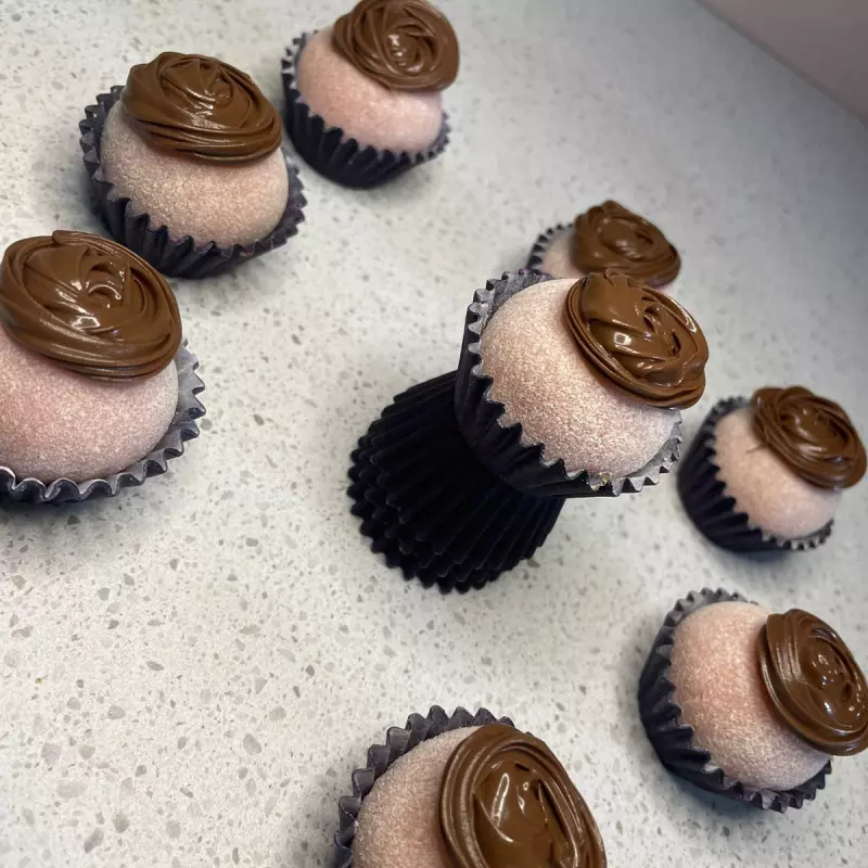 Brigadeiro Morango c Nutella