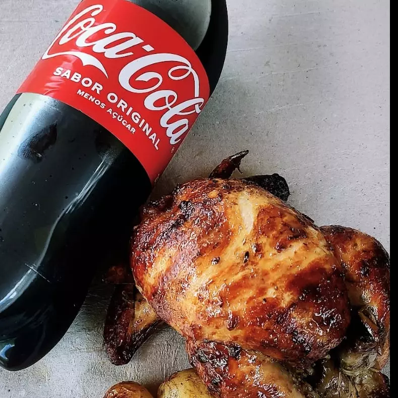 Frango assado + Coca 2 lt