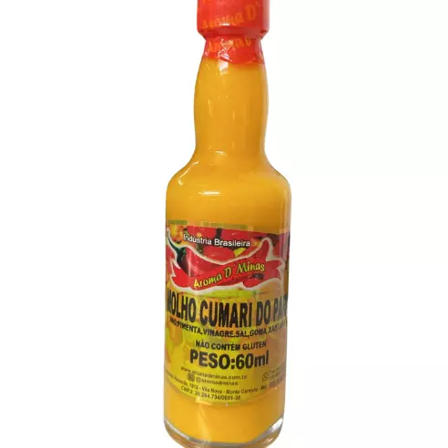Molho de Pimenta Cumari do Pará 60ml