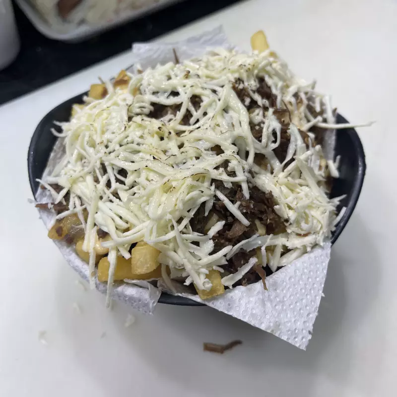 BATATA CARNE DE SOL E QUEIJO COALHO