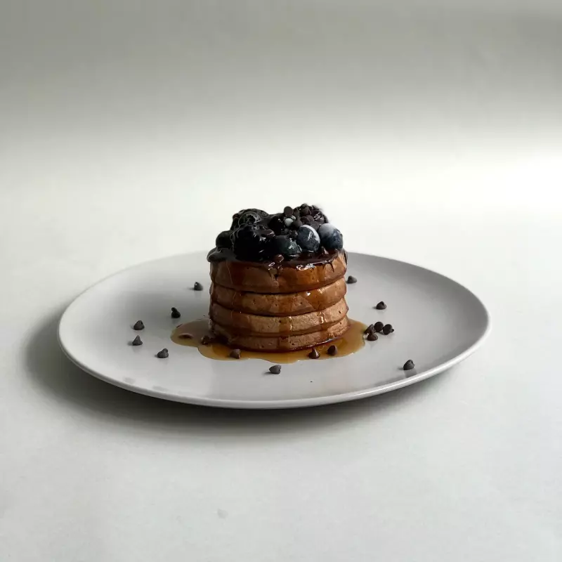 CHOCO PANCAKES VEGANOS +SMOOTHIE