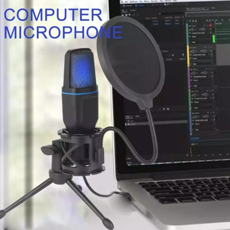 Micrófono USB para Streaming/Podcast