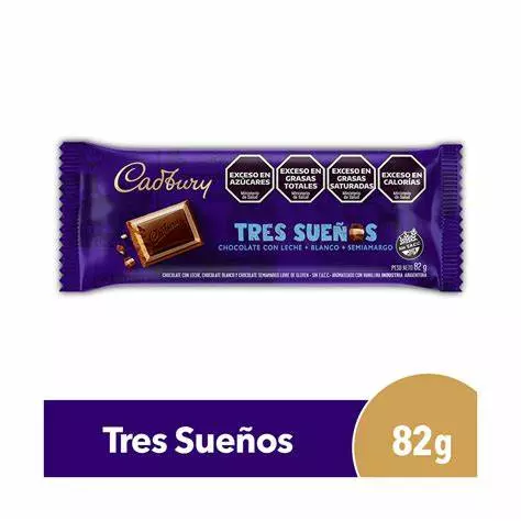 CADBURY 3 SUEÑOS 82G