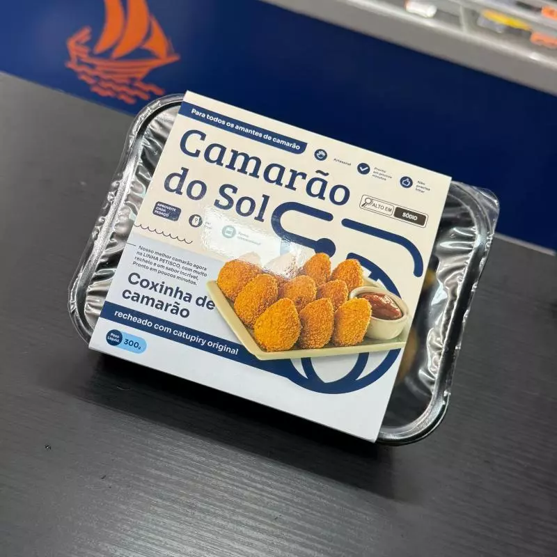 Coxinha de Camarão - 300g