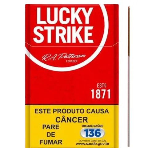 LUCK STRIKE VERMELHO