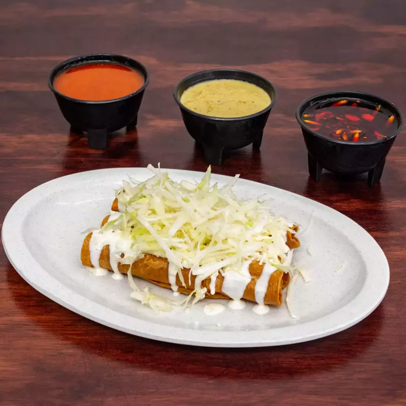 Flauta de res (1pza)