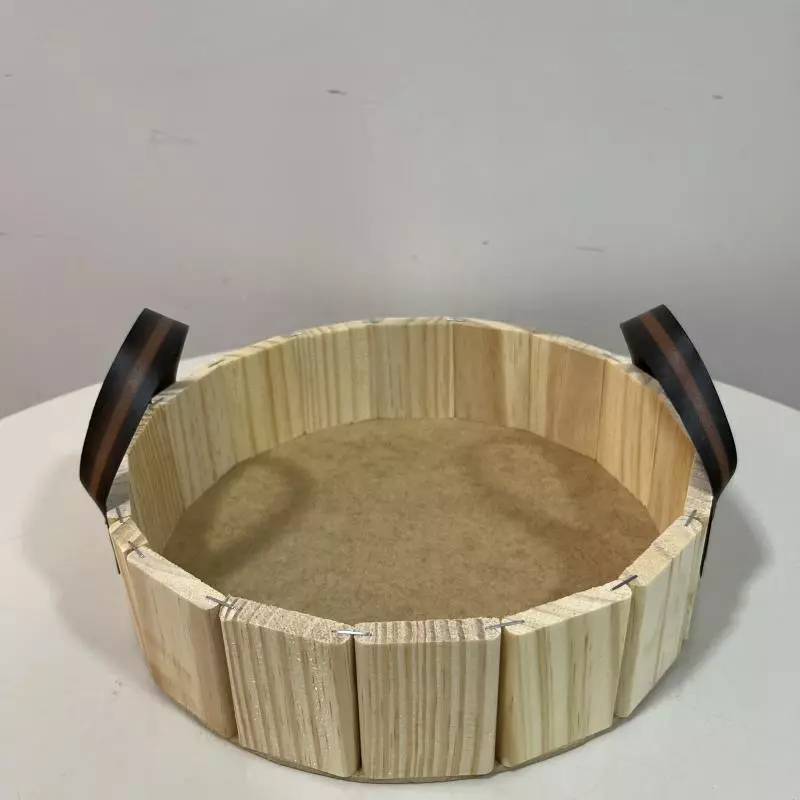 Cesta Redonda com alças M COD:124810