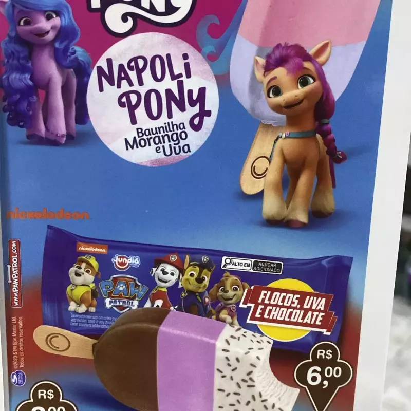 Picolé Napoli pony
