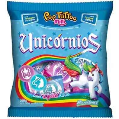 Pirulito unicórnio 🦄