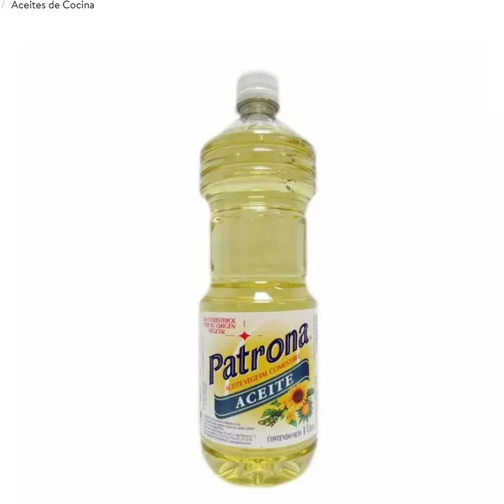 Aceite vegetal Patrona 1 litro