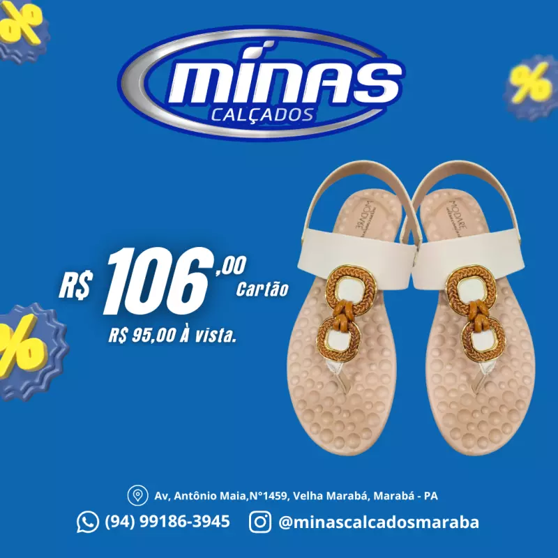 Sandália Creme RF:7163119