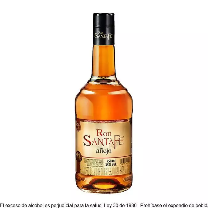 Ron santa fe botella x 750ml