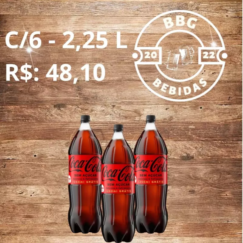 COCA COLA ZERO 2l