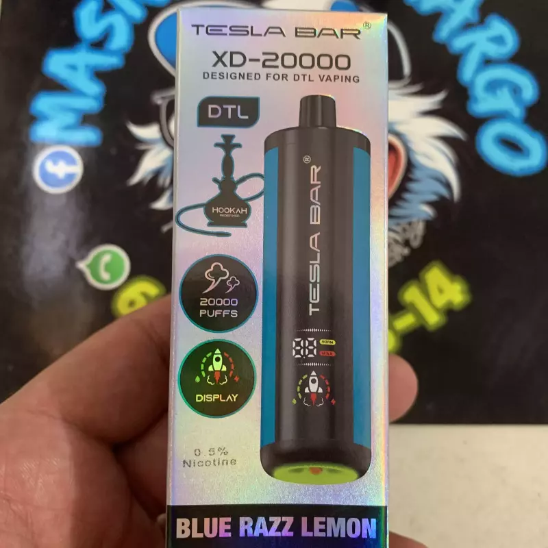 Tesla- BlueRazz Lemon 🫐🍋