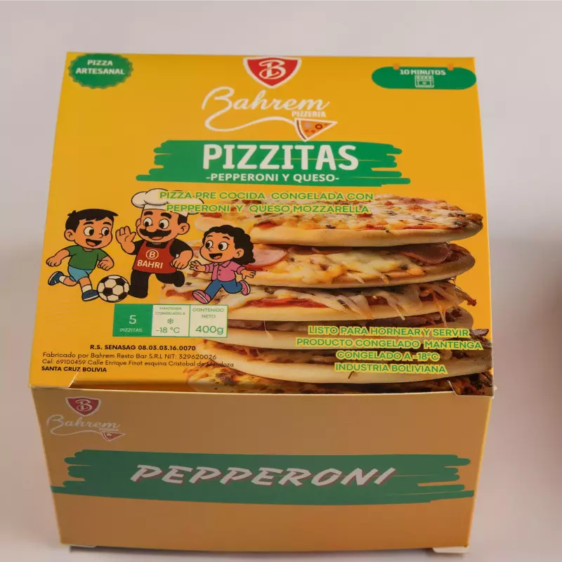 Pizzitas pre cocida Pepperoni