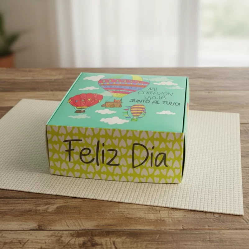 180 CAJA CARTON FELIZ DIA