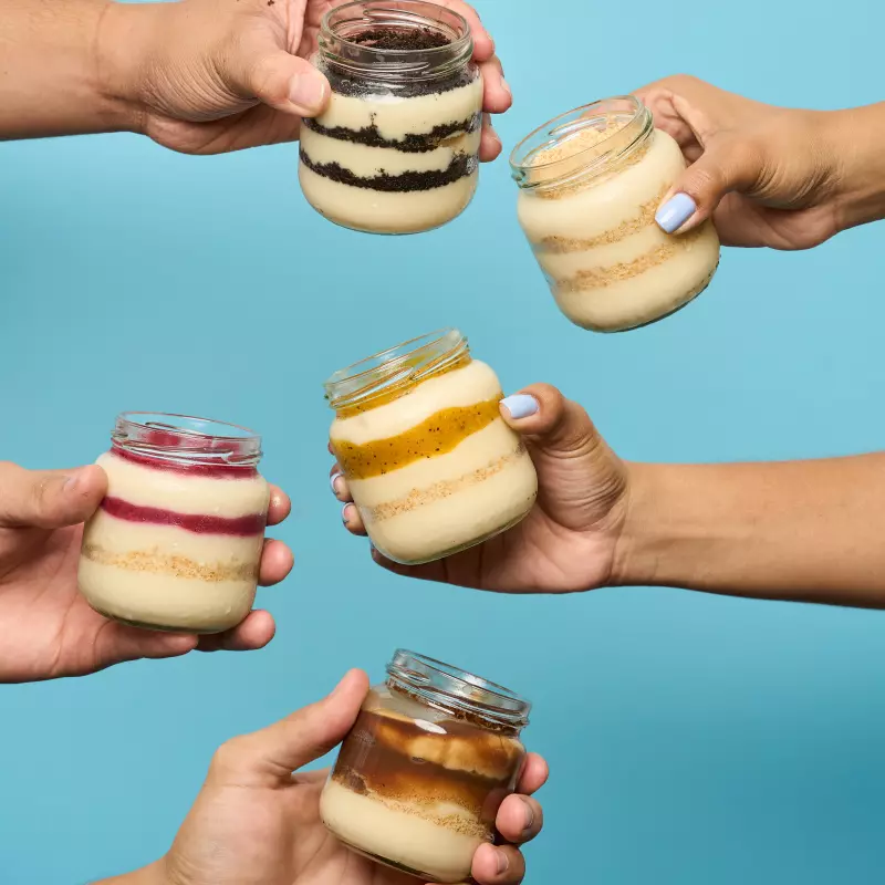 Caja x4 postres