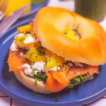 Salmon Bagel