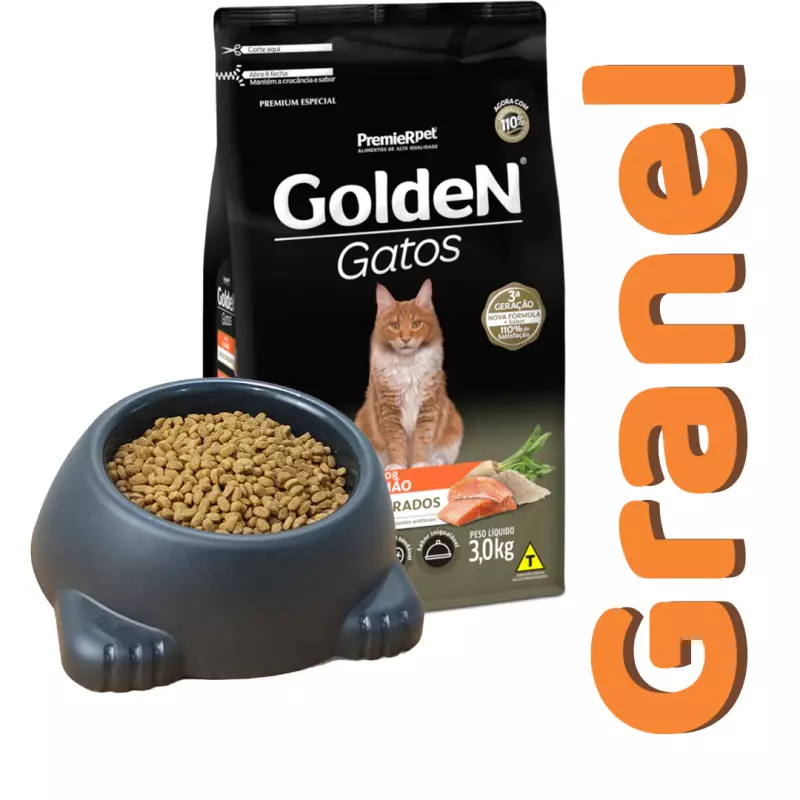 GoldeN Adulto Castrados Salmão