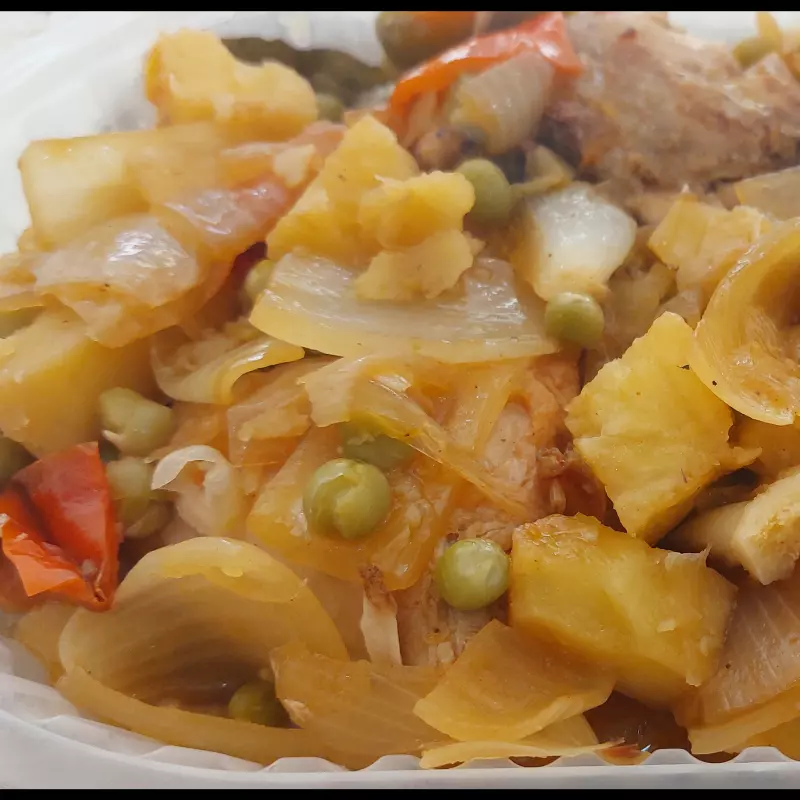 Pollo a la portugueza