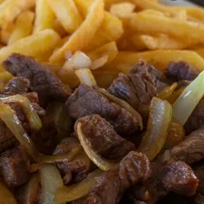 Carne de Sol c/ fritas 300g